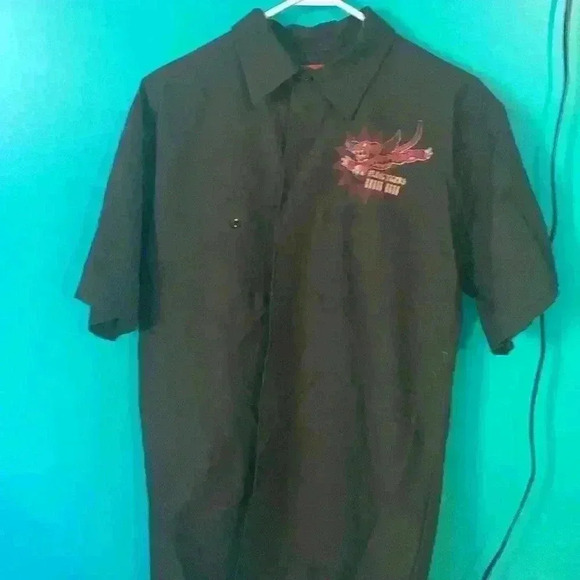 Red Kar Flying Tigers Shirt size L - Picture 3 of 4